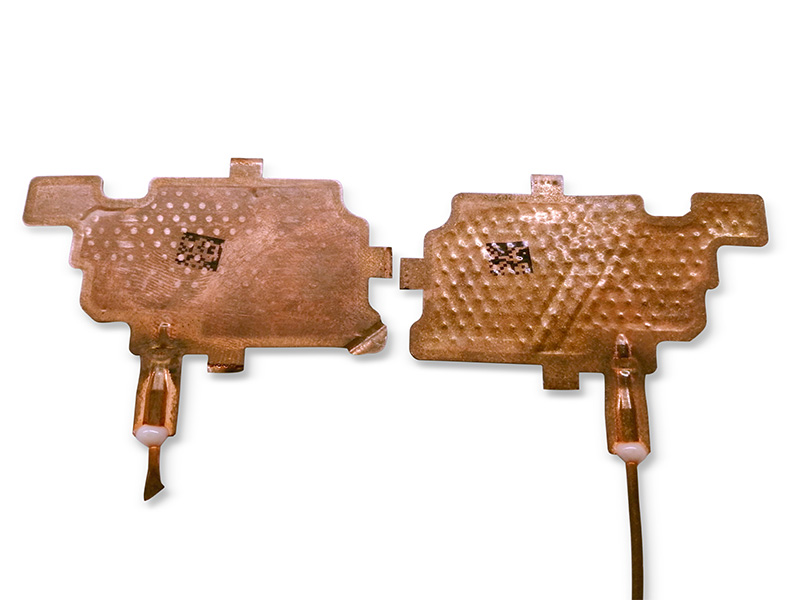 手機均溫板鼠尾焊接，銅片和銅管焊接